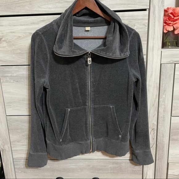 Michael Kors Sweaters - Michael Kors Velour Zip up